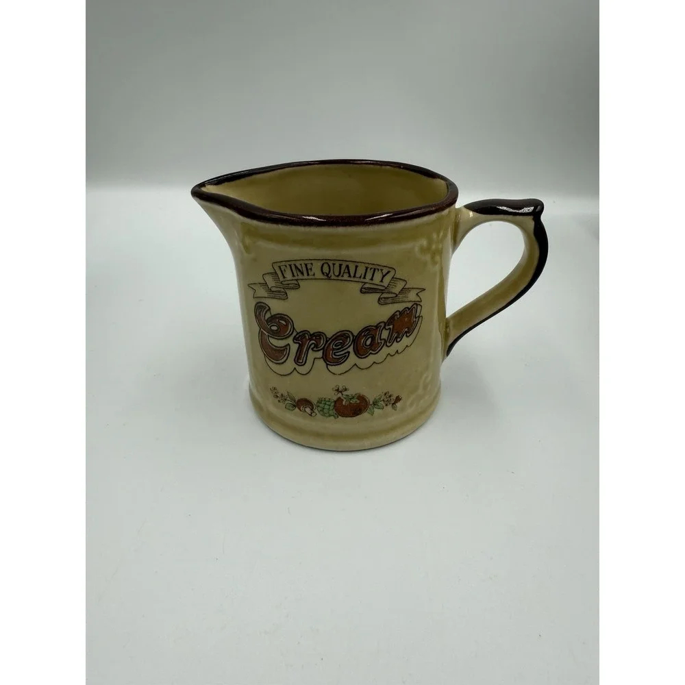 Vintage Japan Asake Ceramic Coffee Set 7 piece